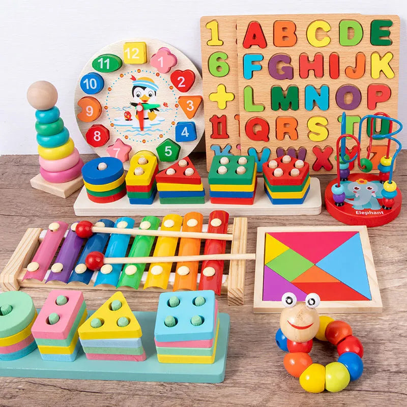 Learning toys that improve creativity, thinking & motor skills in kids.
