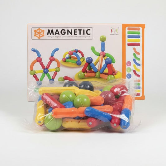 Magnetic Building Blocks Set for Kids 3+ | Playzo Educational & Creative Toy for kids