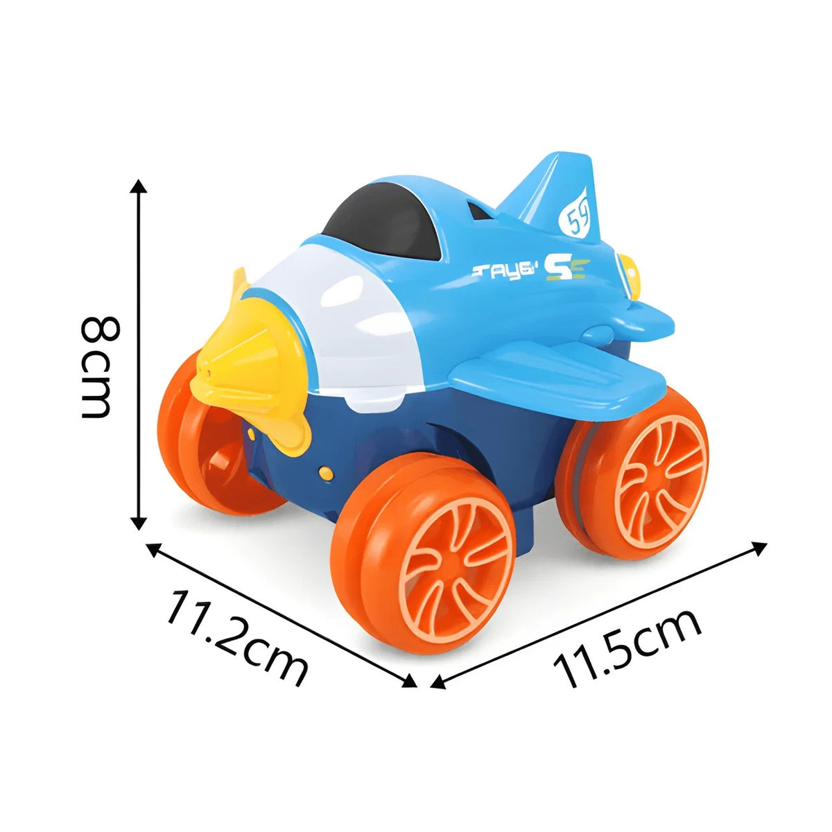 Universal Flex Track Set 96 pcs with light up racing car.
96 piece DIY flexible racing track for kids