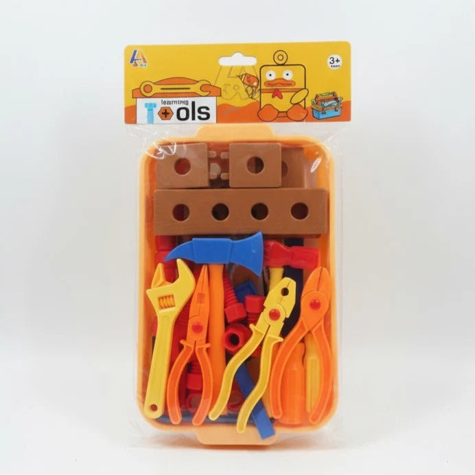 2-in-1 Kids Doctor Set Tool Kit Combo Toy for Boys Girls