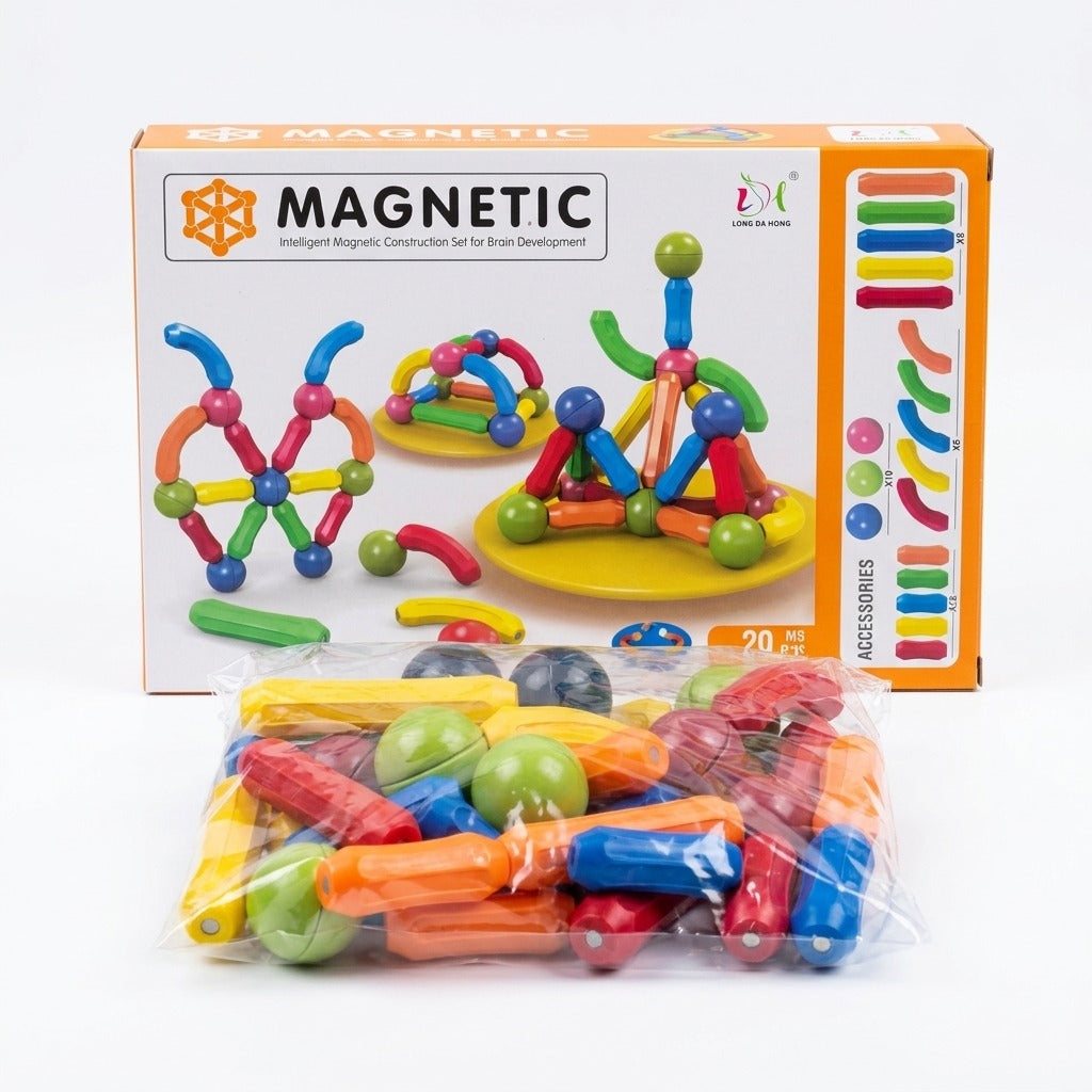 Magnetic Building Blocks for Kids