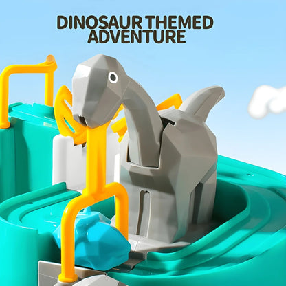 Dinosaur Adventure Orbital Track Set for Kids | 10-Level Educational Dinosaur Maze & STEM Learning Toy