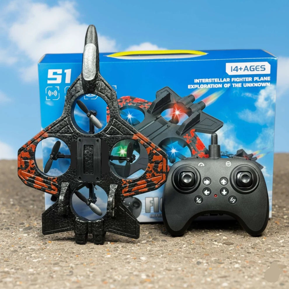 RC Combat Aircraft Drone – Remote Control Flying Jet Toy for Kids